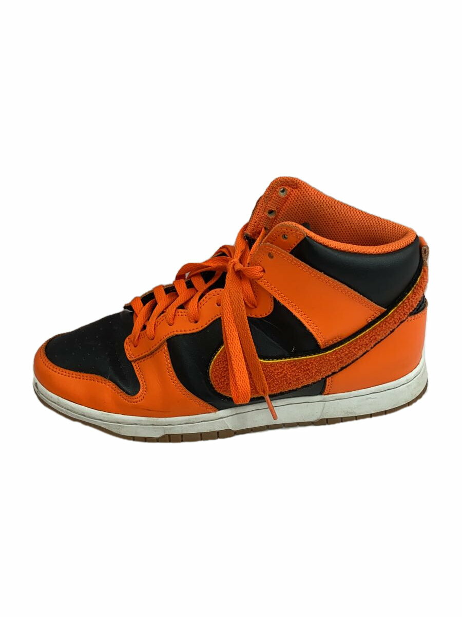 【中古】NIKE◆DUNK HIGH_ダンク ハイ/27.5cm/ORN【シューズ】