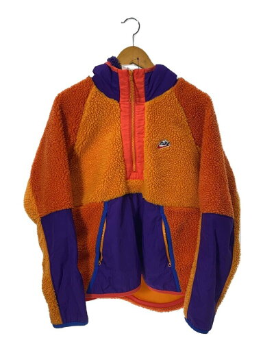 【中古】NIKE◆フリースジャケット/L/ポリエステル/ORN/BV3767-886【メンズウェア】 【中古】NIKE◆フリースジャケット/L/ポリエステル/ORN/BV3767-886【メンズウェア】