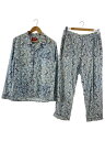 【中古】Supreme◆セットアップ/M/コットン/BLU/総柄/paisely flannel pajama【メンズウェア】(4)
