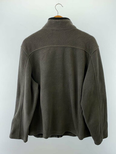 【中古】EDDIE BAUER◆フリースジャケット/XL/ポリエステル/GRY【メンズウェア】