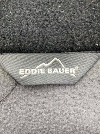 【中古】EDDIE BAUER◆フリースジャケット/XL/ポリエステル/GRY【メンズウェア】
