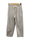 【中古】Ets.MATERIAUX◆ボトム/--/コットン/BLU/ギンガムCK/21-030-300-2606-1-0【メンズウェア】