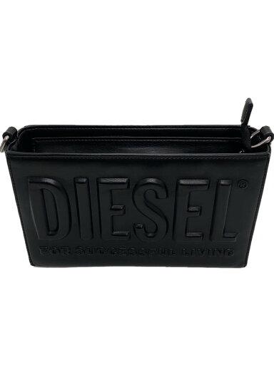【中古】DIESEL◆ショルダーバッグ/レザー/BLK/X10044P5184【バッグ】 【中古】DIESEL◆ショルダーバッグ/レザー/BLK/X10044P5184【バッグ】