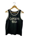 【中古】CAPTAINS HELM◆タンクトップ/S/ナイロン/BLK【メンズウェア】