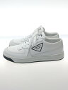 【中古】PRADA◆ローカットスニーカー/37/WHT/1E796M【シューズ】