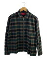 【中古】Supreme◆長袖シャツ/S/ウール/チェック【メンズウェア】(4)