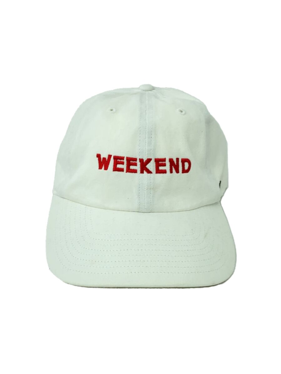 【中古】the Weeknd◆× ’47キャップ/--/コットン/WHT/メンズ【服飾雑貨他】