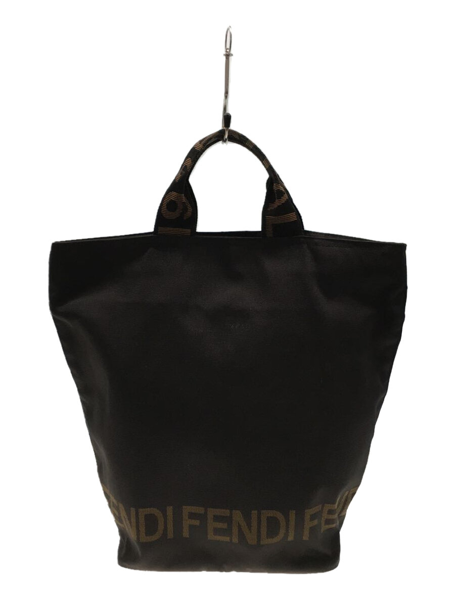 【中古】FENDI◆トートバッグ/ナイロ