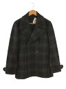 【中古】Paul Smith◆メルトンウールピーコート/M/BLK/