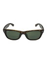 【中古】Ray-Ban◆サングラス/ウェリントン/プラスチック/BRW...(4)