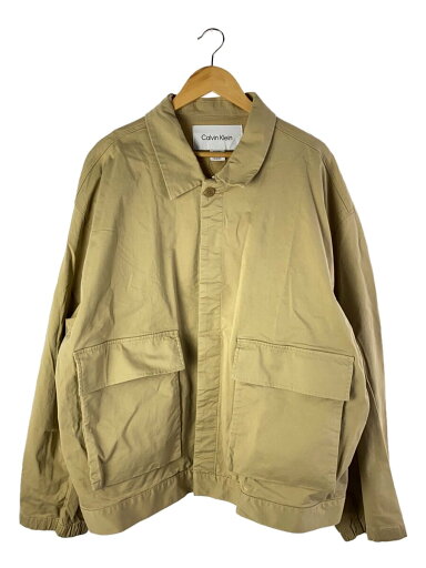 【中古】Calvin Klein◆ジャケット/XL/--/CML/無地/rn36543【メンズウェア】 【中古】Calvin Klein◆ジャケット/XL/--/CML/無地/rn36543【メンズウェア】