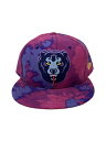 【中古】NEW ERA◆キャップ/7 7/8/コットン/PNK/総柄/メンズ//【服飾雑貨他】