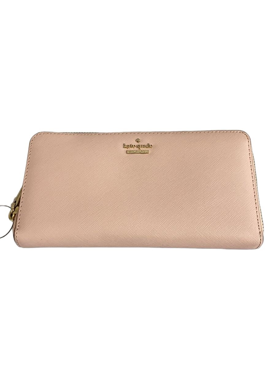 【中古】kate spade new york◆長財布/レザー/PNK/レディース/PWRU5073【服飾雑貨他】