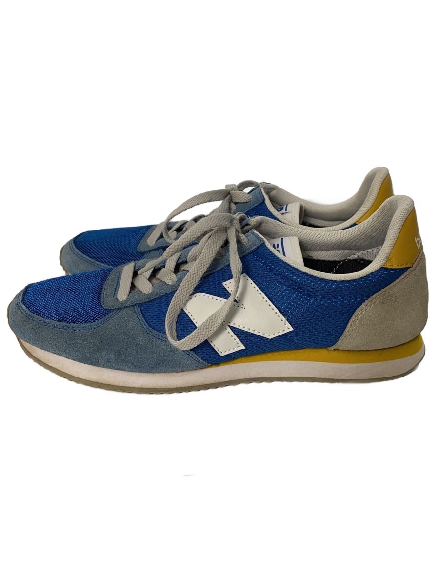 【中古】NEW BALANCE◆U220/ブルー/25.5cm/BLU【シューズ】