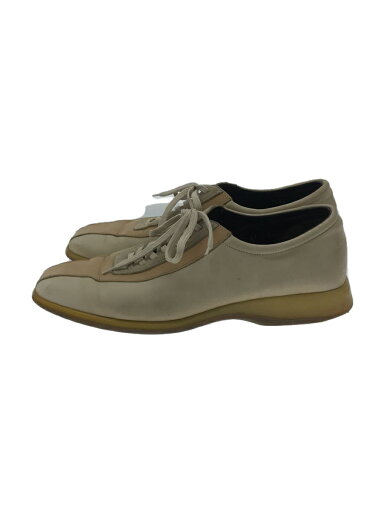 【中古】Salvatore Ferragamo◆ローカットスニーカー/25cm/BEG/使用感有/汚れ有【シューズ】 【中古】Salvatore Ferragamo◆ローカットスニーカー/25cm/BEG/使用感有/汚れ有【シューズ】