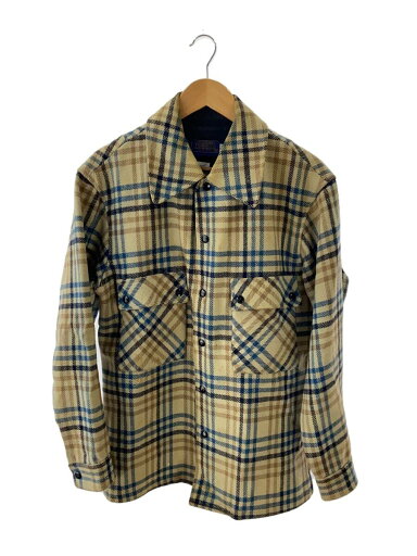 【中古】PENDLETON◆ウールシャツジャケット/M/ウール/チェック【メンズウェア】 【中古】PENDLETON◆ウールシャツジャケット/M/ウール/チェック【メンズウェア】