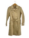 【中古】BOTTEGA VENETA◆コート/42/牛革/BEG【レディースウェア】