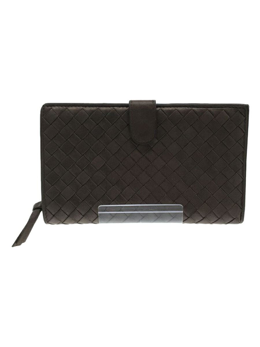 BOTTEGA VENETA◆2つ折り財布/レザー/BRW/レディース/114074 V0041 2513