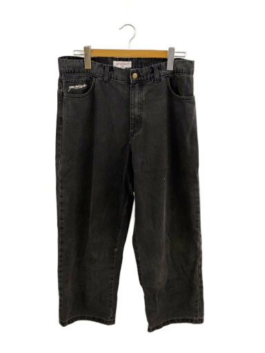 【中古】YARDSALE◆ボトム/M/--/BLK/無地【メンズウェア】 【中古】YARDSALE◆ボトム/M/--/BLK/無地【メンズウェア】