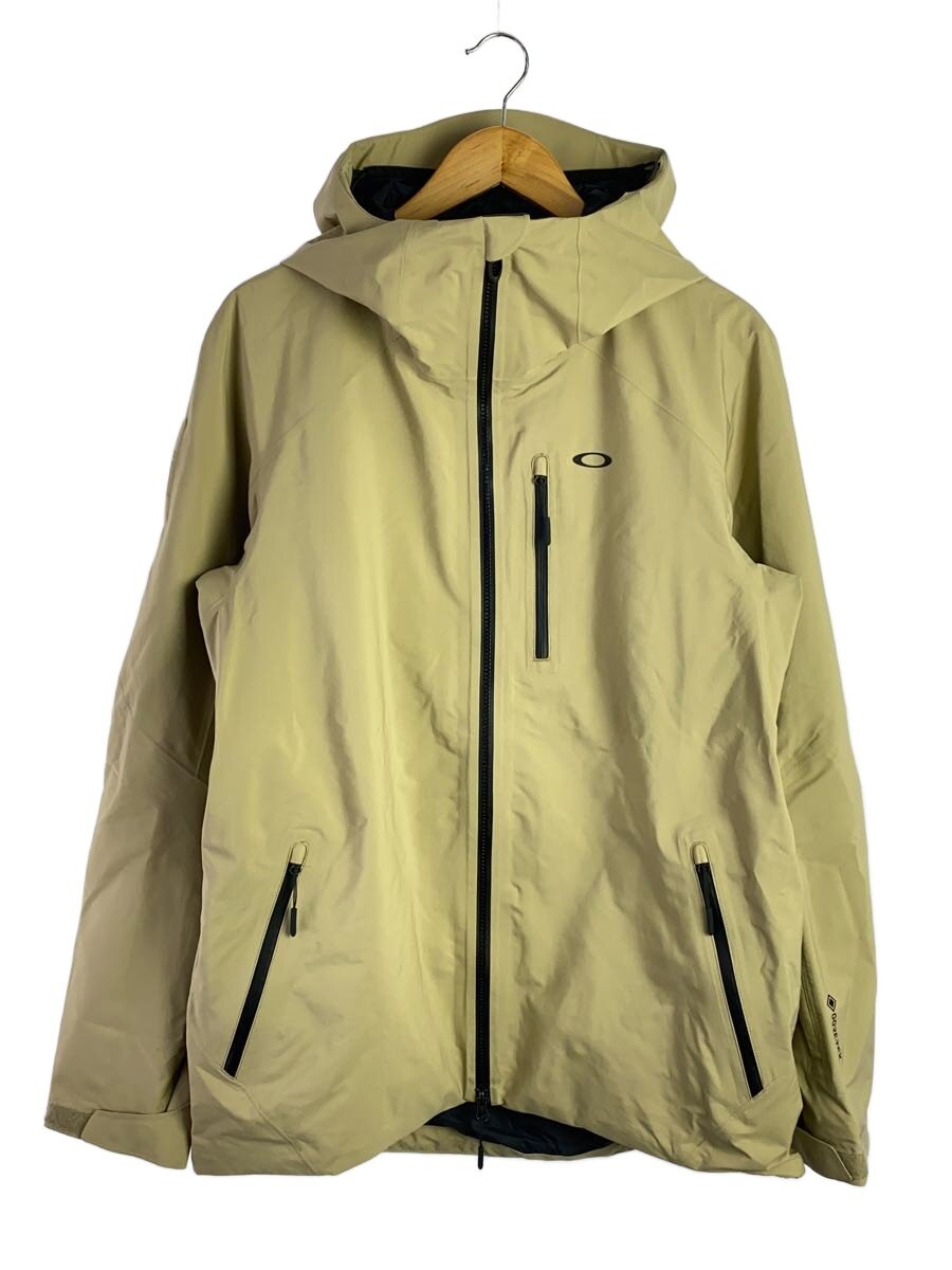 【中古】OAKLEY◆ウェアー/XL/BEG/FOA406111/Unbound Gore-Tex Shell Jacket2.0【スポーツ】