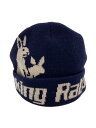 【中古】#FR2◆ニットキャップ/FREE/アクリル/NVY/メンズ【服飾雑貨他】