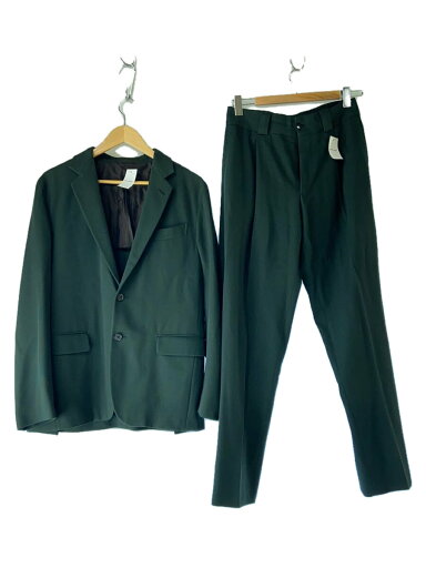 【中古】CARUSO◆スーツ/48/ウール/グリーン/無地/1123-343-5173【メンズウェア】 【中古】CARUSO◆スーツ/48/ウール/グリーン/無地/1123-343-5173【メンズウェア】