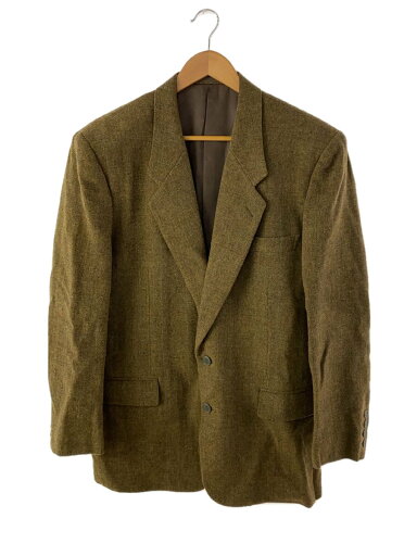 【中古】Christian Dior MONSIEUR◆2B/テーラードジャケット/L/ウール/BRW/チェック//【メンズウェア】 【中古】Christian Dior MONSIEUR◆2B/テーラードジャケット/L/ウール/BRW/チェック//【メンズウェア】