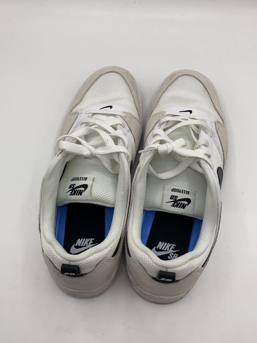 【中古】NIKE◆SB ALLEYOOP_エスビー アリウープ/28cm/WHT【シューズ】