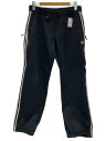 【中古】adidas◆18-19/LAZY MAN PANT/ウェアー/O/BLK/CX0252【スポーツ】