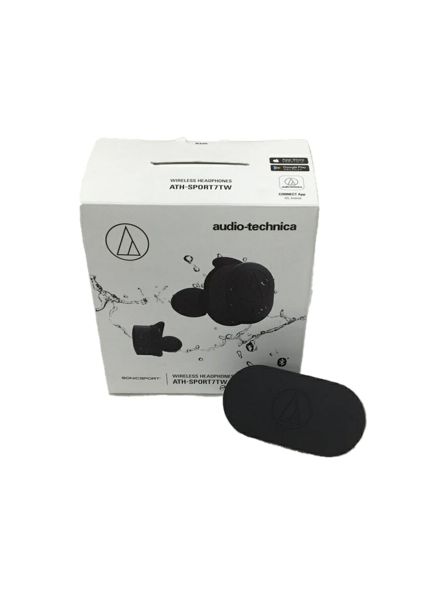 šaudio-technicaۥ󡦥إåɥۥ SONICSPORT ATH-SPORT7TW BK [֥å]ڲšӥ奢롦ǥ