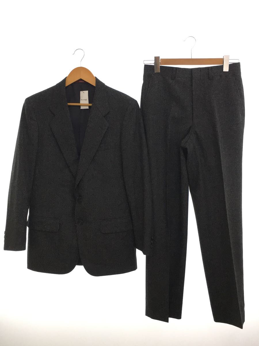 【中古】DURBAN◆セットアップ/--/ウール/GRY/無地【メンズウェア】