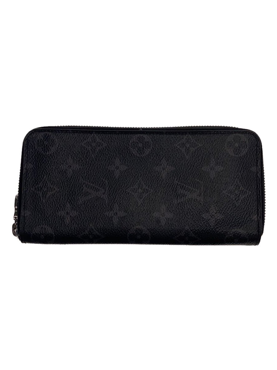 【中古】LOUIS VUITTON◆ジッピー・オーガナイザーNM_モノグラム・エクリプス_BLK/--/BLK/モノグラム/メンズ【服飾雑貨他】