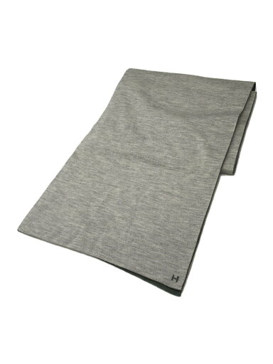 【中古】HERMES◆ストール/カシミア/GRY/メンズ【服飾雑貨他】 【中古】HERMES◆ストール/カシミア/GRY/メンズ【服飾雑貨他】