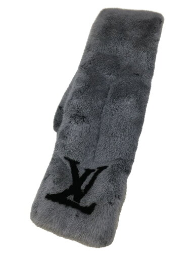【中古】LOUIS VUITTON◆マフラー/エシャルプ・ヴィゾンスキー/GRY/レディース/M77431/【服飾雑貨他】 【中古】LOUIS VUITTON◆マフラー/エシャルプ・ヴィゾンスキー/GRY/レディース/M77431/【服飾雑貨他】