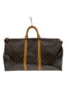 【中古】LOUIS VUITTON◆キーポル55_モノグラム・キャンバス/PVC/BRW【バッグ】(4)