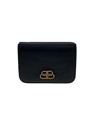 【中古】BALENCIAGA◆3つ折り財布/レザー/BLK/メンズ//【服飾雑貨他】 【中古】BALENCIAGA◆3つ折り財布/レザー/BLK/メンズ//【服飾雑貨他】