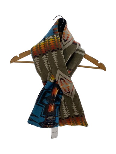【中古】PENDLETON◆ネイティブ フリースマフラー/KHK/メンズ【服飾雑貨他】 【中古】PENDLETON◆ネイティブ フリースマフラー/KHK/メンズ【服飾雑貨他】