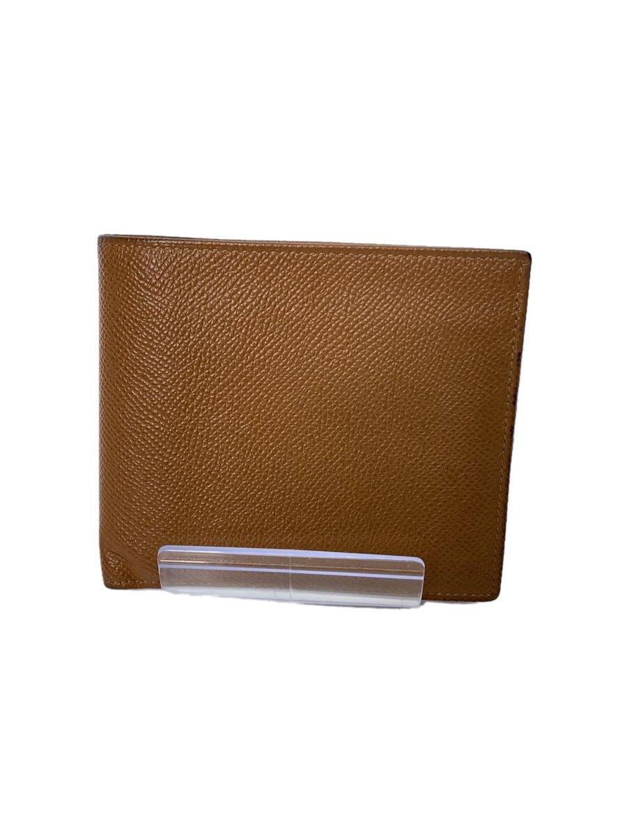 【中古】BVLGARI◆2つ折り財布/--/BRW/無地/メンズ/20253/汚れ・型崩れ有【服飾雑貨他】