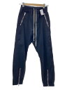 【中古】Rick Owens◆ボトム/36/コットン/BLK/無地/RU20F3370-TE【メンズウェア】