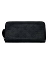 【中古】LOUIS VUITTON◆ジッピー・ウォレット_マヒナ_BLK/牛革/BLK/メンズ/M61867【服飾雑貨他】