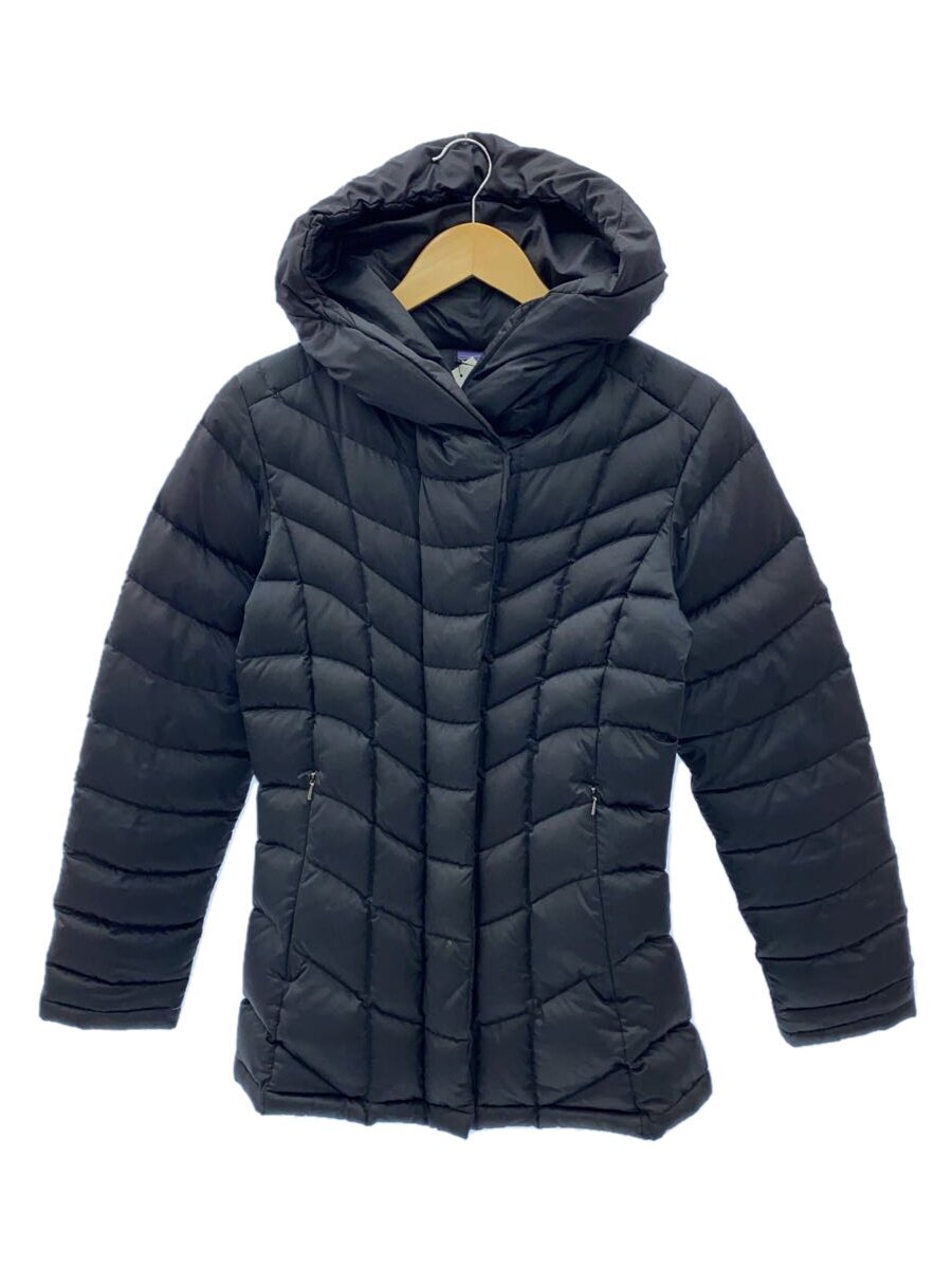【中古】patagonia◆ダウンジャケット/XS/ポリエステル/BLK/無地/28600F9【メン ...