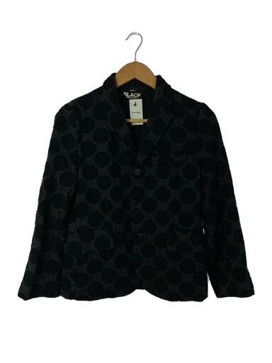 【中古】BLACK COMME des GARCONS◆テーラードジャケット/XS/1L-J022【レディースウェア】 【中古】BLACK COMME des GARCONS◆テーラードジャケット/XS/1L-J022【レディースウェア】