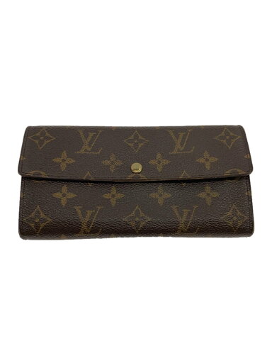 【中古】LOUIS VUITTON◆2)ポシェット・ポルト・モネ・クレディ_モノグラム・キャンバス_BRW/PVC/BRW/レディース【服飾雑貨他】 【中古】LOUIS VUITTON◆2)ポシェット・ポルト・モネ・クレディ_モノグラム・キャンバス_BRW/PVC/BRW/レディース【服飾雑貨他】