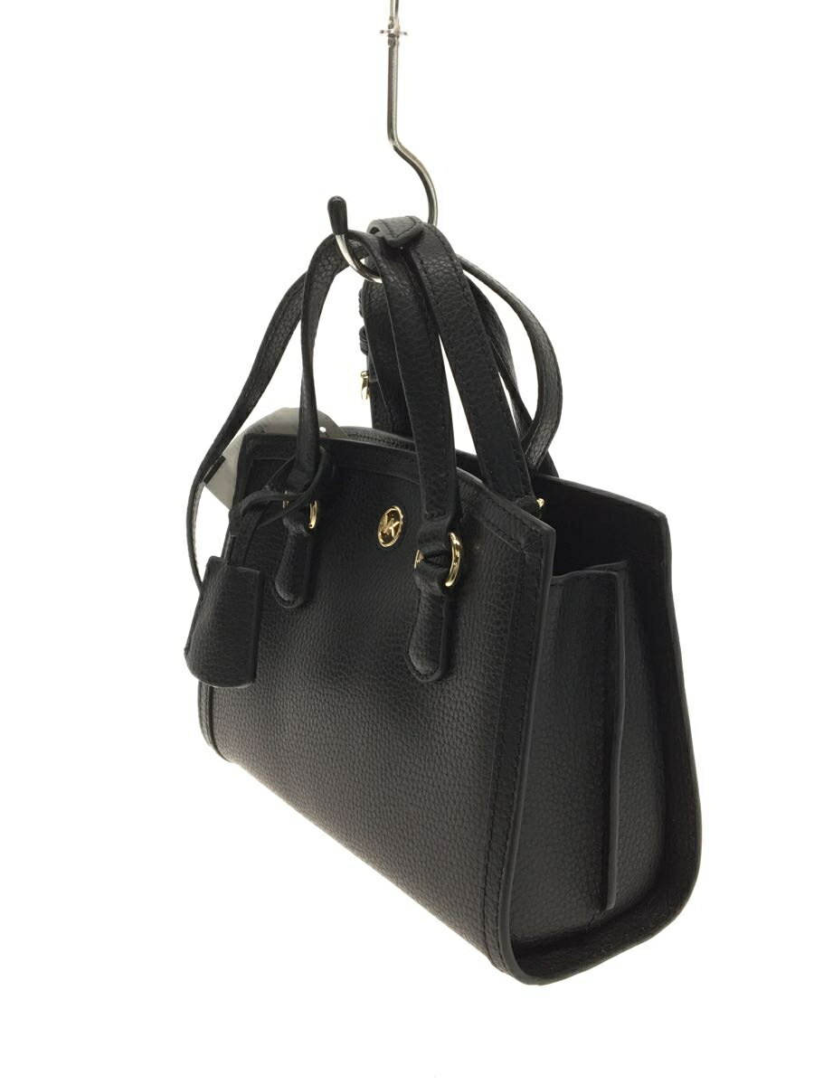 【中古】MICHAEL KORS◆22年モデル/CHANTAL/クロスボディエクストラスモール/ショルダーバッグ/牛革/BLK/【バッグ】 2