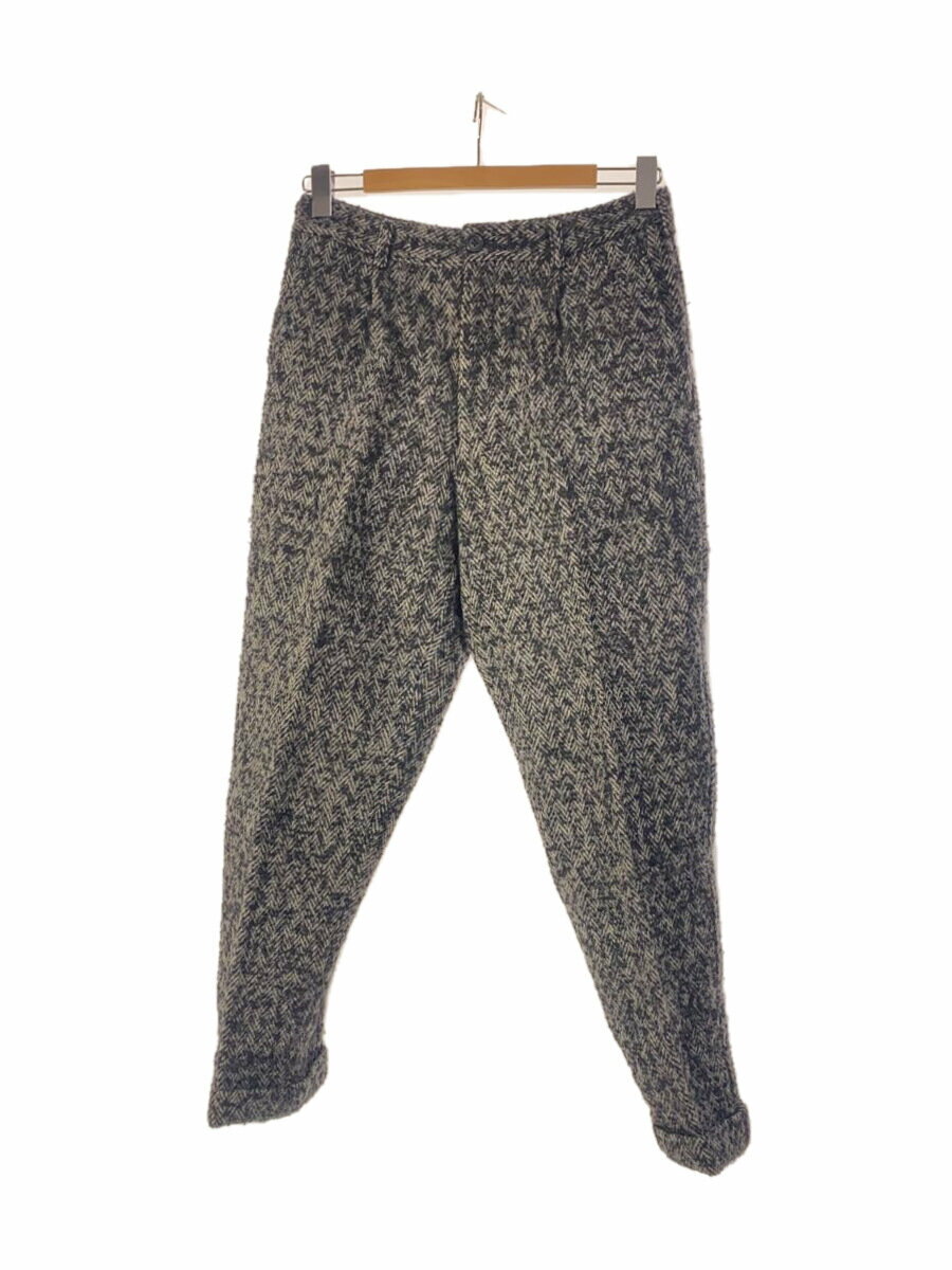 【中古】COMME des GARCONS HOMME PLUS◆ストレートパンツ/S/ウール/GRY/pp-04058s【メンズウェア】