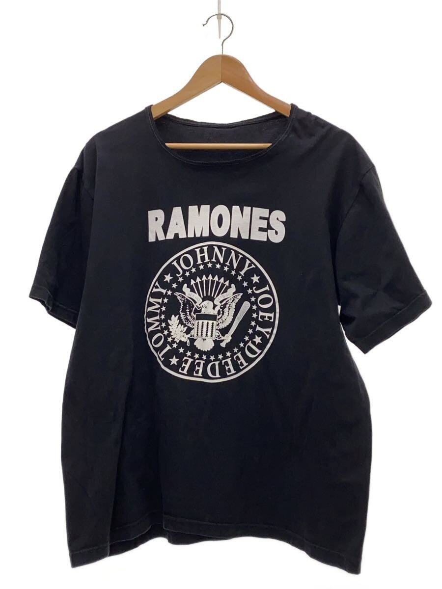Tシャツ/--/--/BLK/プリント/RAMONES/00s