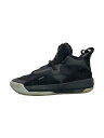 【中古】NIKE◆AIR JORDAN XXXIII PF/エアジョーダン/ブラック/BV5072-002/27cm/BLK【シューズ】(4)