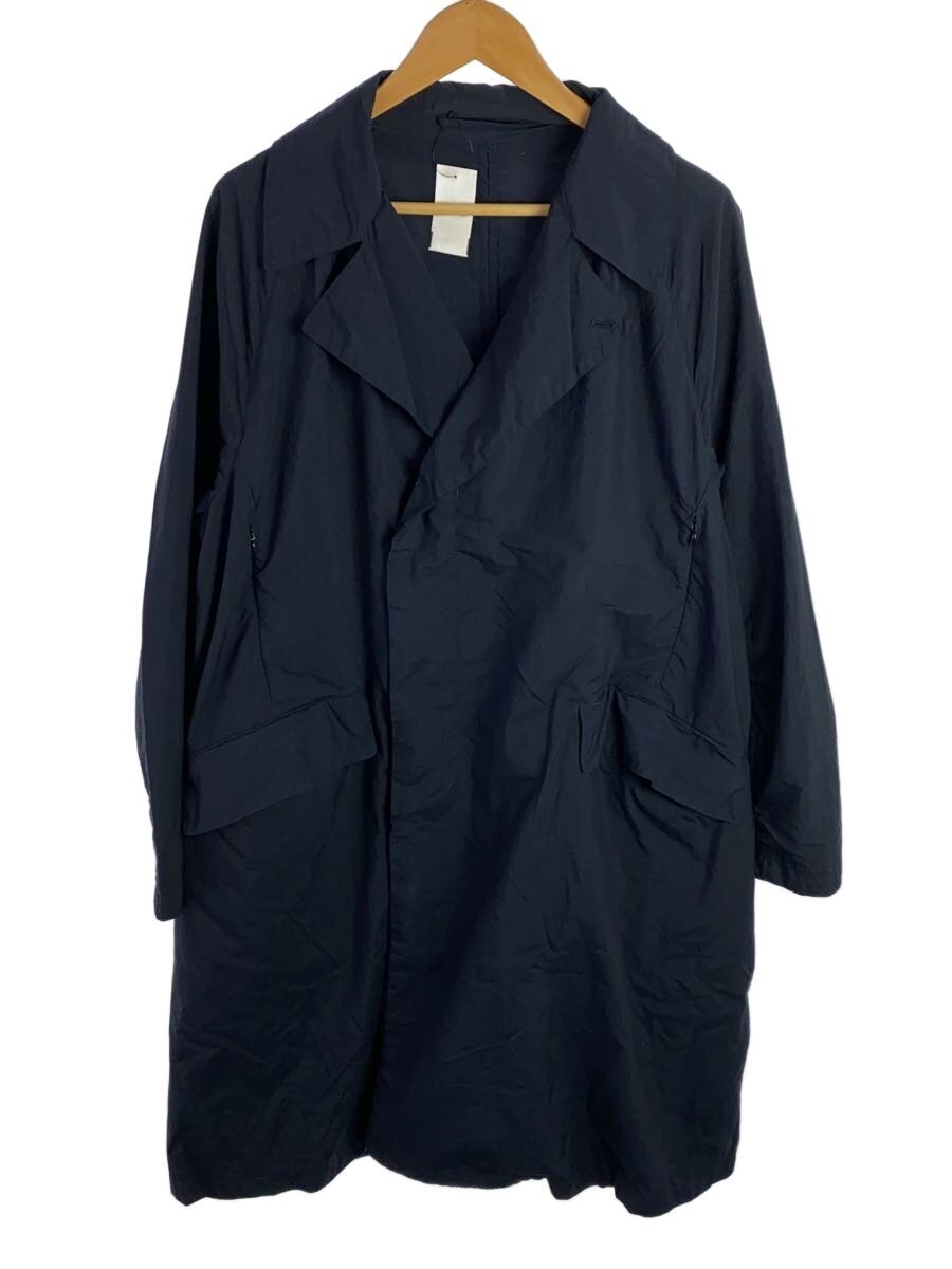 【中古】TEATORA◆DEVICE COAT Packable/コート/48/ナイロン/ネイビー/tt-102-P【メ