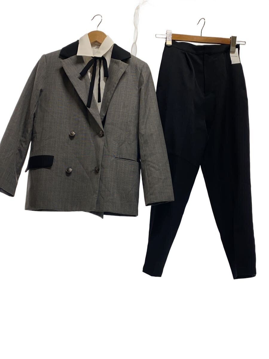 【ブランド】arisana 【ブランドカナ】アリサナ 【型番】 【程度】B 【サイズ】160cm 【メインカラー】グレー 【素材・生地】ポリエステル 【キーワード】　　　/ 2026/02/07 セカンドストリート開発店【2795】【中古】arisana◆セットアップ/160cm/ポリエステル ブランド arisana 型番 カラー グレー 柄 素材・生地 ポリエステル>色・素材について サイズ 160cm>サイズ表示について 実寸（cm） 【セットアップ】 肩幅：39.5 / 身幅：49 / 着丈：66.5 / 袖丈：55.5 / ゆき：73.5 / ウエスト幅：30 / ヒップ幅：46 / 股上：37 / 股下：58.5 【その他】 その他サイズ：/ 商品は　セカンドストリート開発店の店頭にて販売しております。商品に関するお問合わせは、お電話(TEL:0776-52-1031)にて、問合わせ番号：2334735162046をお伝えください。 配送方法やお支払い方法に関するお問い合わせは、サポートセンターまでご連絡をお願いします。 ※お電話の対応は営業時間内のみとなります。お問い合わせフォームでお問い合わせの際はご注文番号をご記入下さい この商品に関する出品店舗からのコメント 多少使用感がございます。