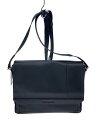 【中古】CK Calvin Klein◆ショルダーバッグ/レザー/BLK/無地/834121【バッグ】(4)